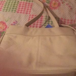 White purse